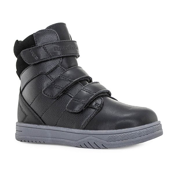 Ботинки ортопедические Ортобум утепленные для мальчиков 87397-35 черный янтарь.