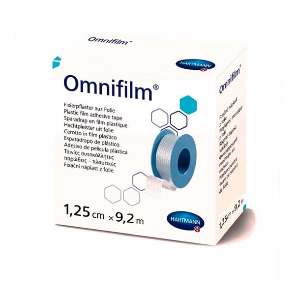 Пластырь Omnifilm фиксирующий 1,25см х 9,2м 1 шт