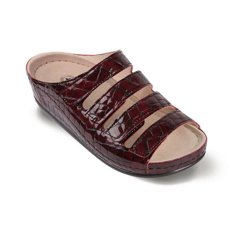 Сабо Luomma повседневные женские LM-703N.042 бордовые