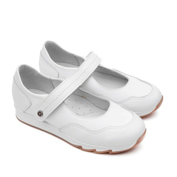 Туфли Тапибу для девочек FT-25016.21-OL03O.01 белые