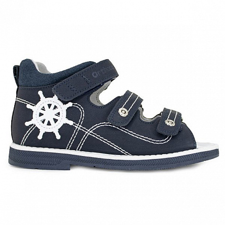 Сандали ортопедические Ортобум для мальчиков 27057-01 морские. Изображение 2 из 6