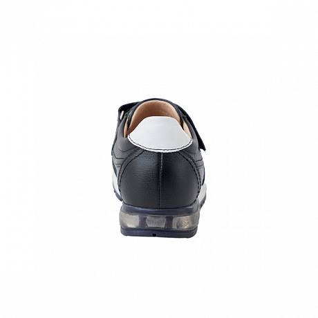 Кроссовки ортопедические Твики для мальчиков TW-435-19 синий/черный со светодиодами. Изображение 4 из 4