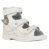 Сандали ортопедические Ортобум для девочек 71057-06 песочная бабочка.