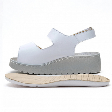 Сандалии Dr. Spektor женские 2408-4D-1 белые. Изображение 3 из 5