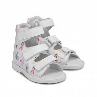 Сандалии Bottilini для девочек SO-430(55) белый/замок.