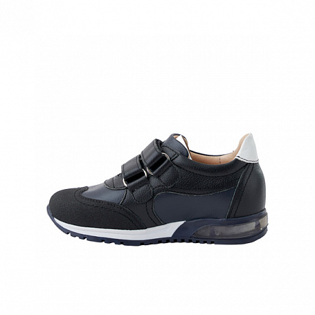 Кроссовки ортопедические Твики для мальчиков TW-435-19 синий/черный со светодиодами. Изображение 3 из 4